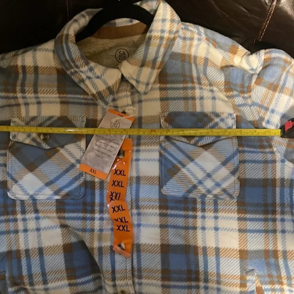 Sage Ladies' Plush Shirt Jacket - Picture 9 of 9